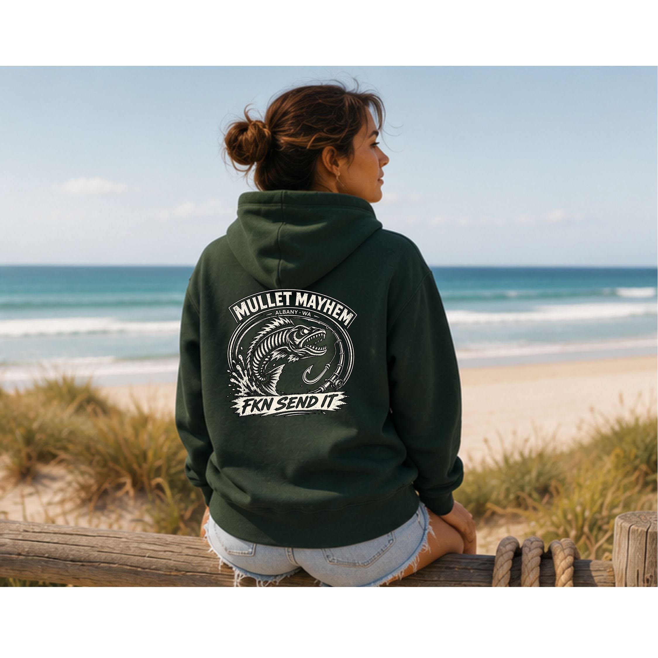 FKN Send it fishing Hoodie