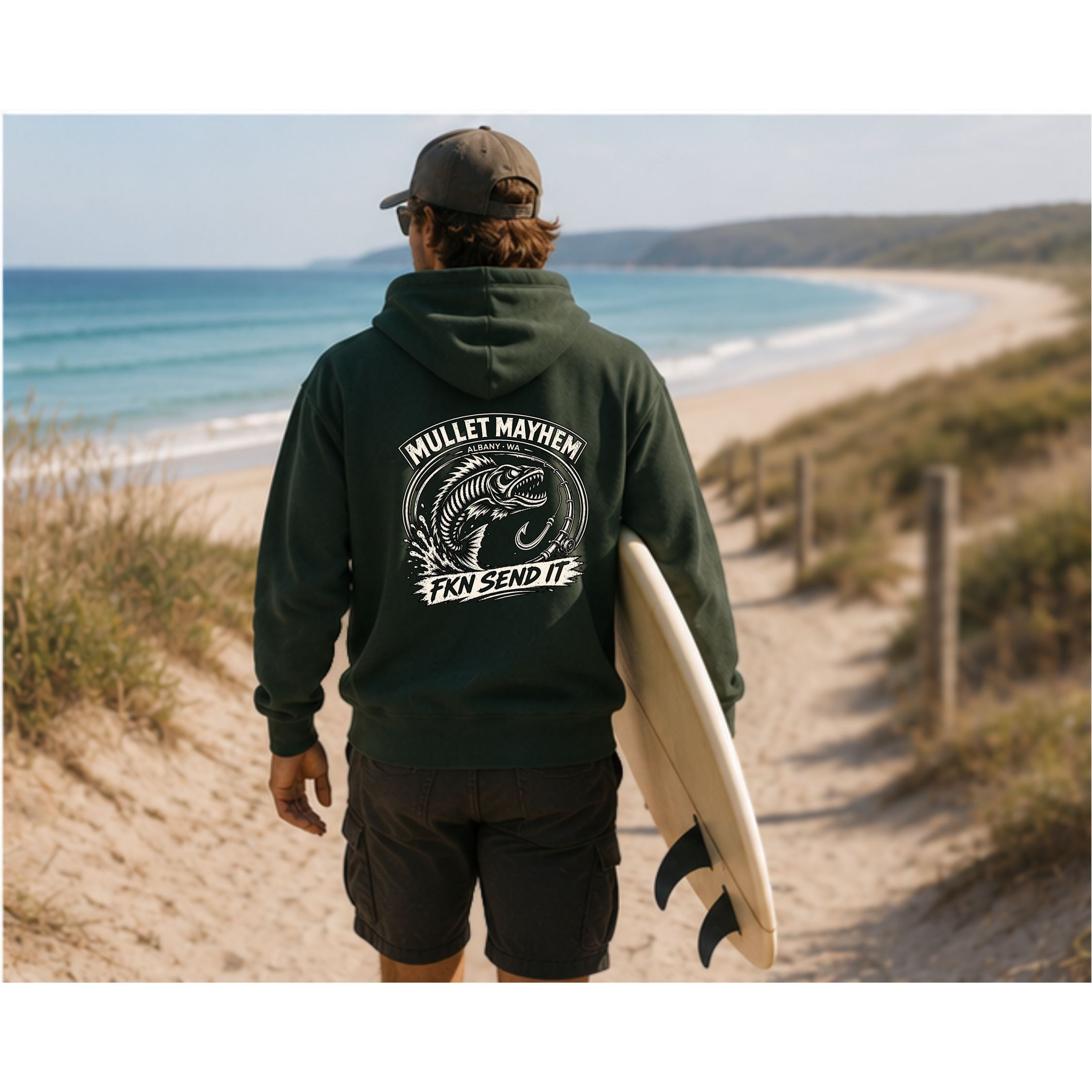 FKN Send it fishing Hoodie