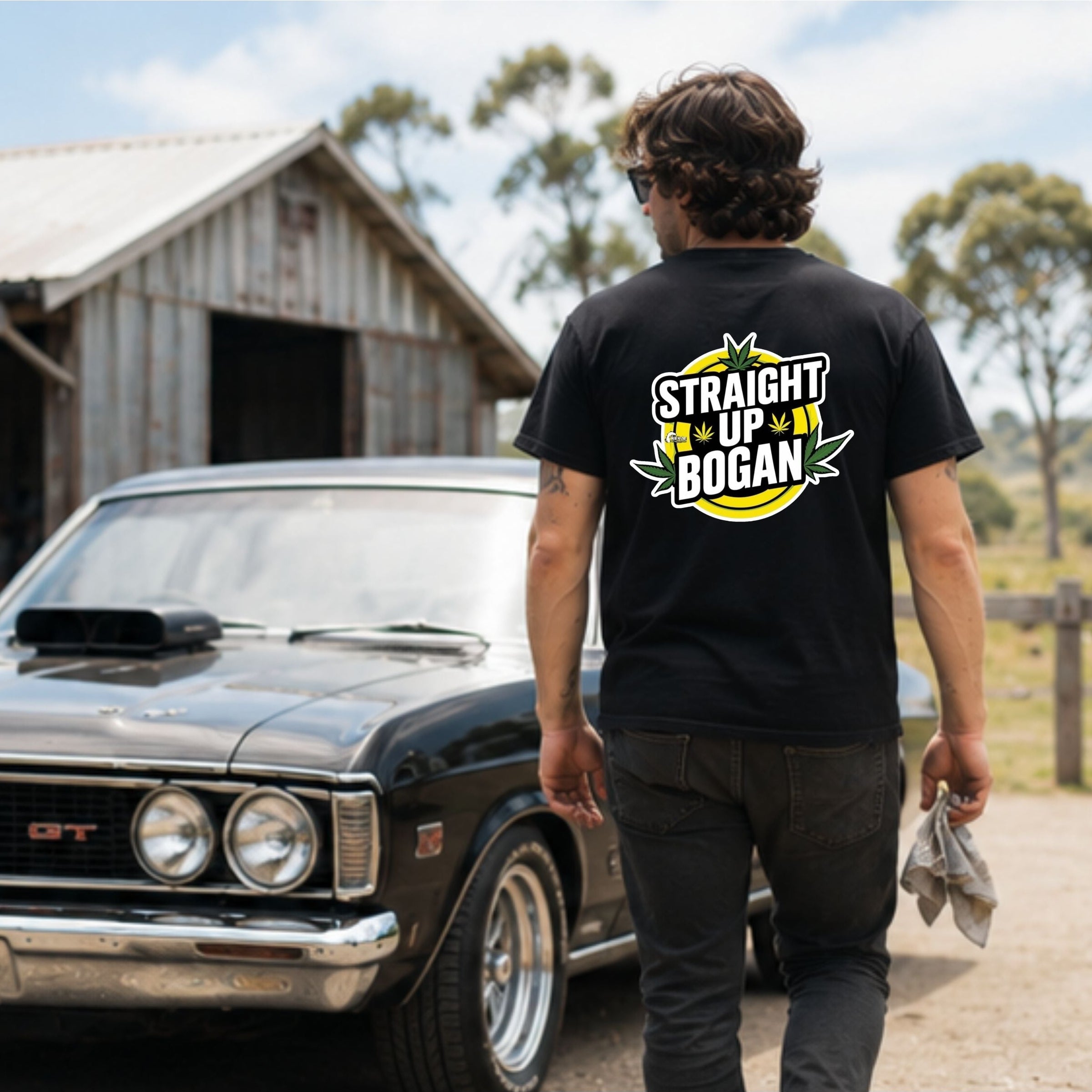 Straight Up Bogan Tee