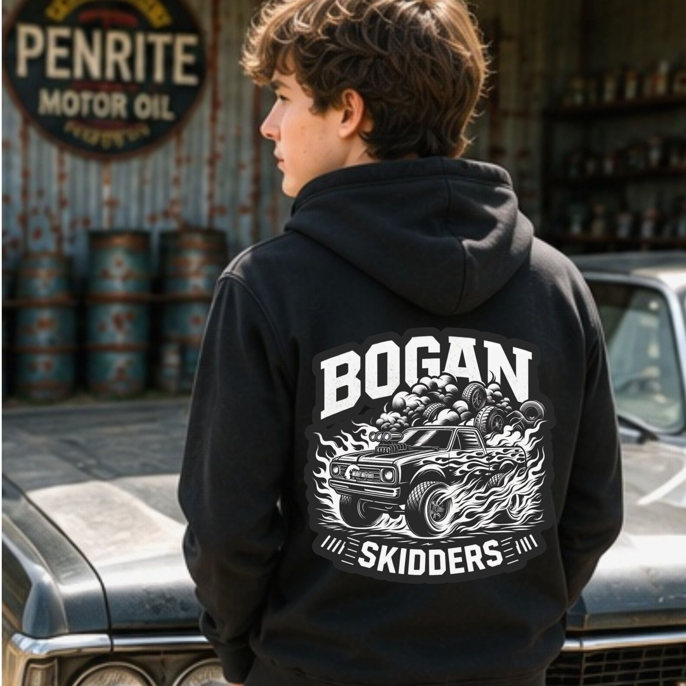 Bogan Skidders UTE Edition Kids Hoodie