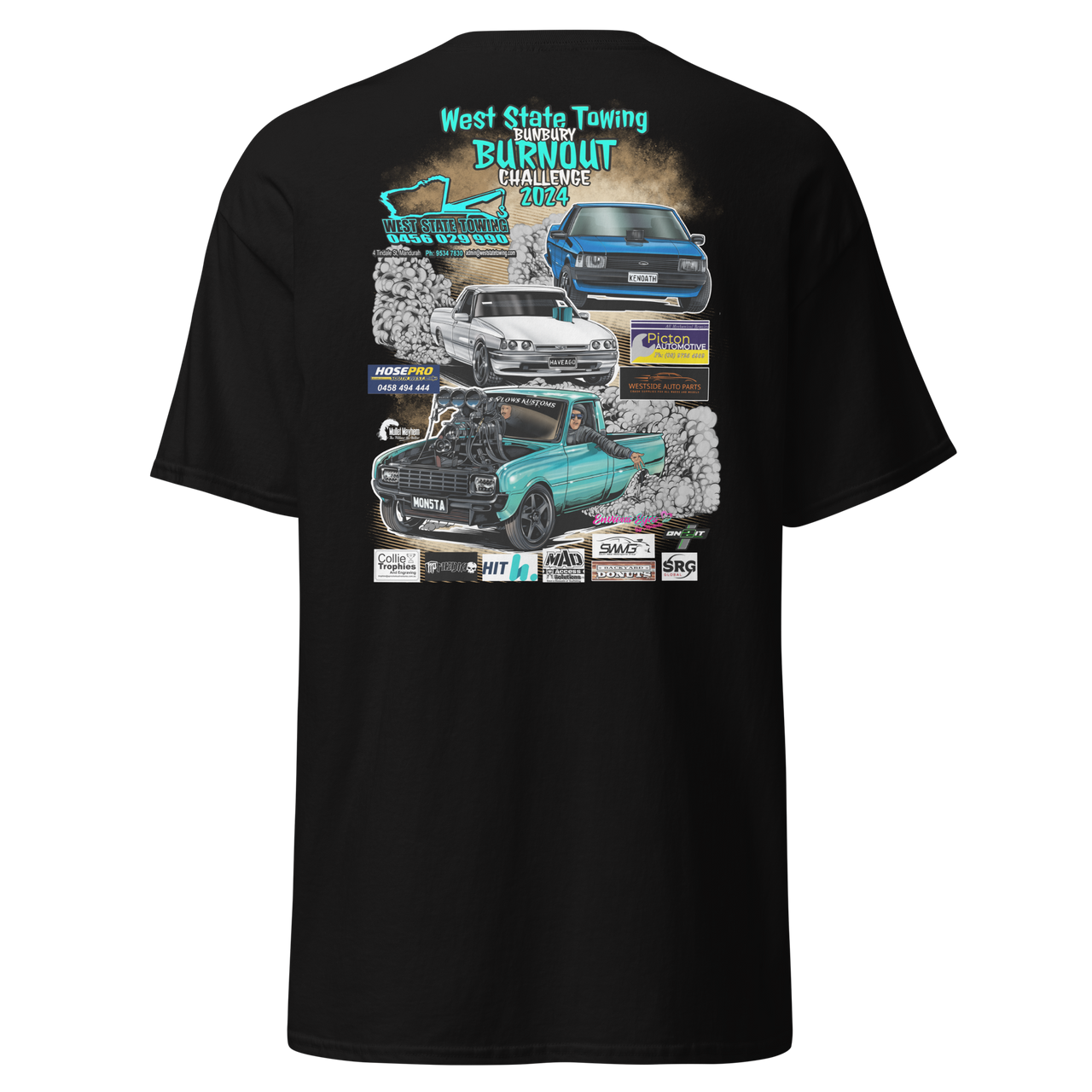 Bunbury Burn out Tee