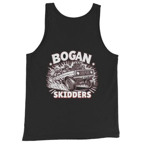 Bogan Skidders Beanie Bandit Adult singlet