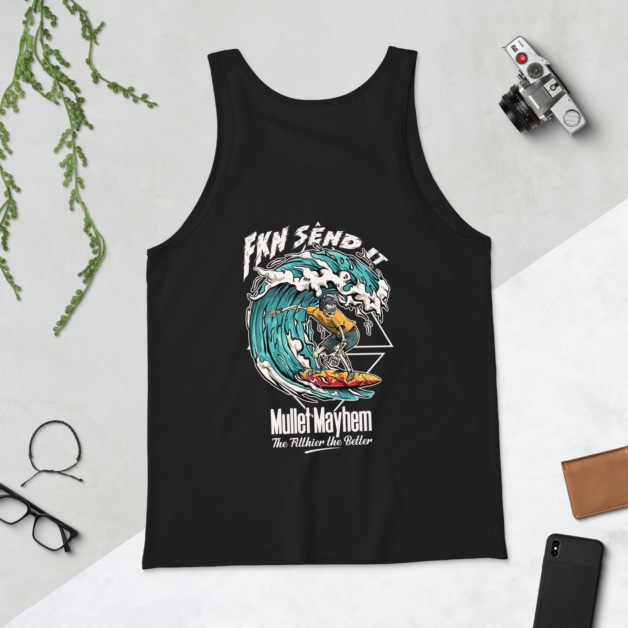 FKN Send It (surfing) MM Adult Singlet