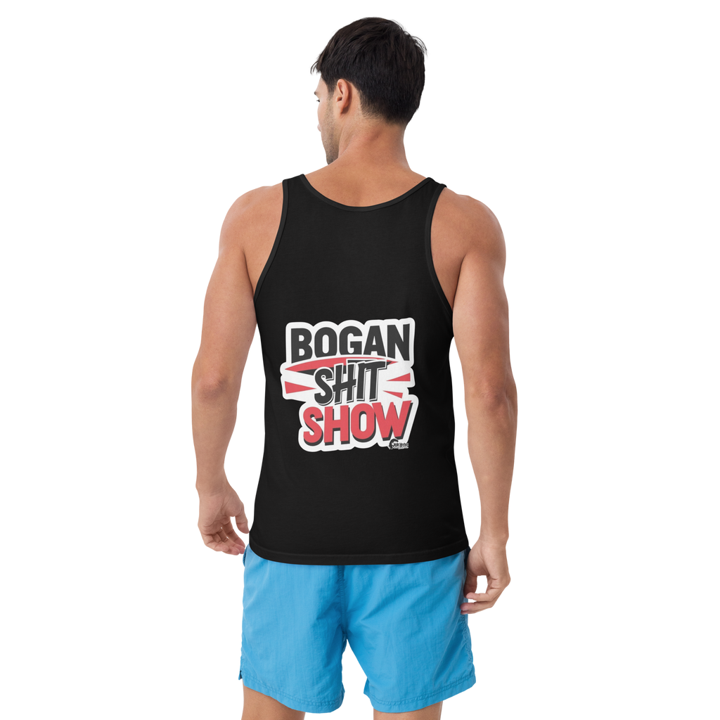 Bogan Shit Show Adult singlet