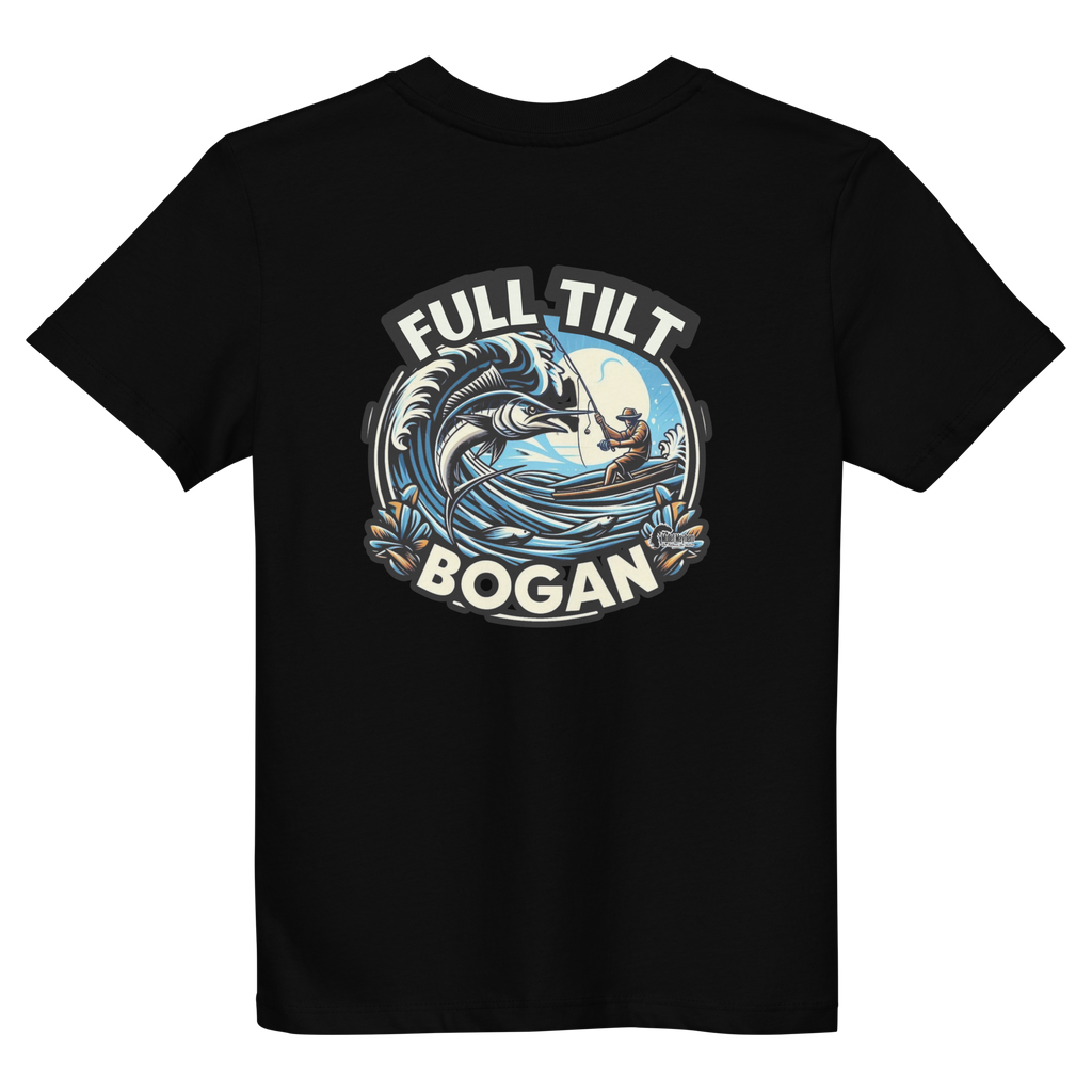 Full Tilt Bogan Fishing Range - Adult Tee