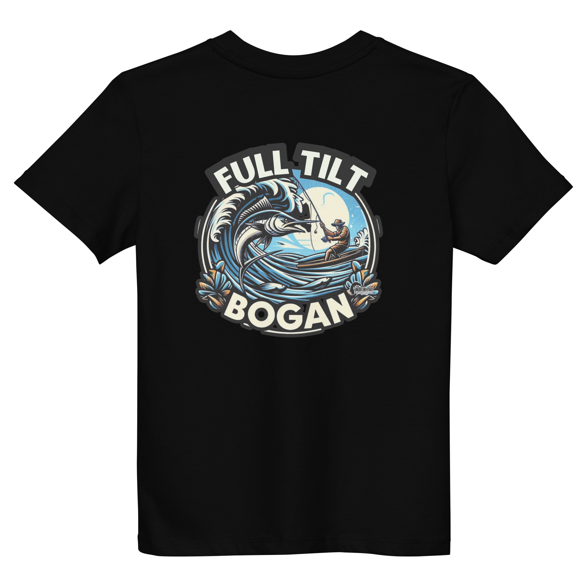 Full Tilt Bogan Fishing Range - Adult Tee