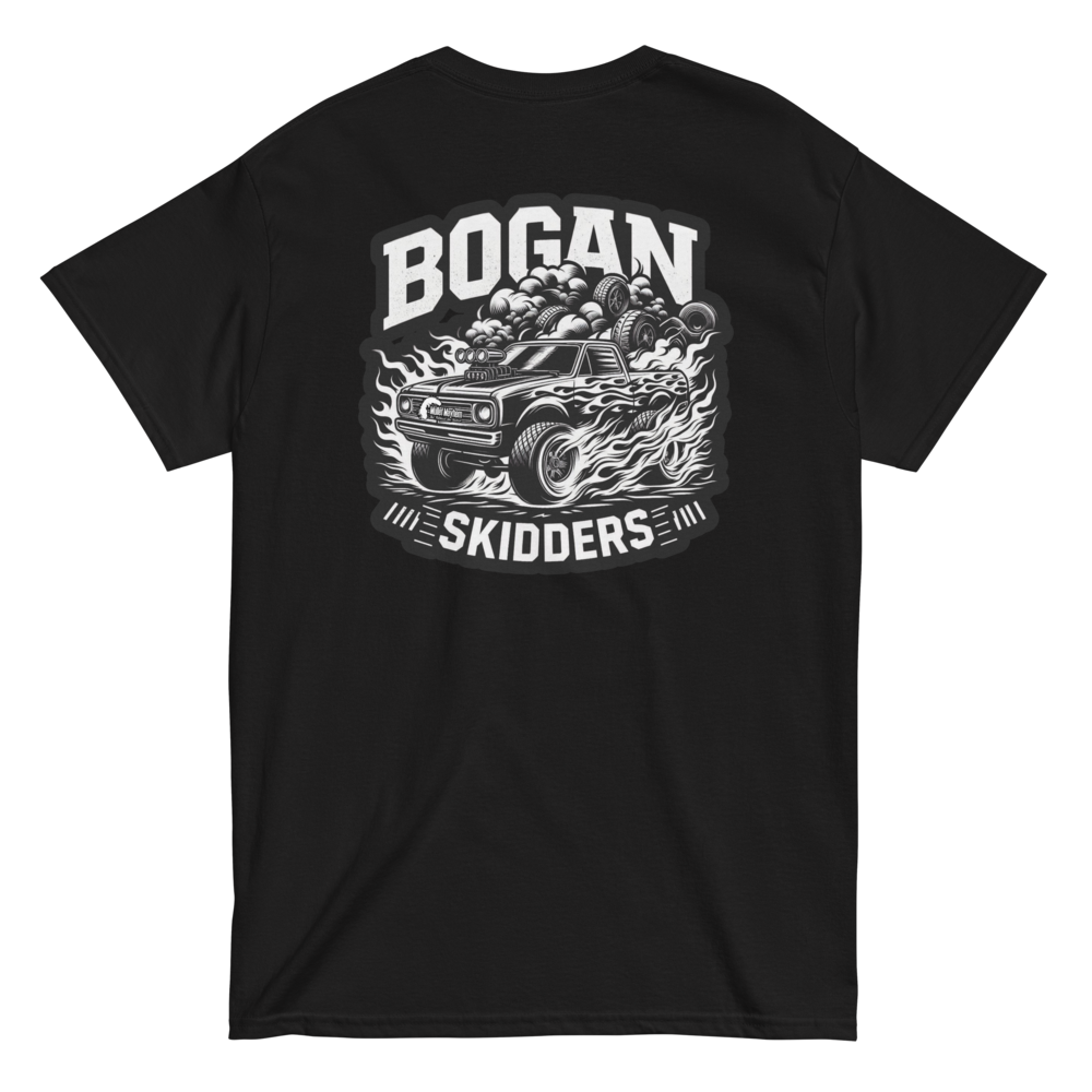 Bogan Skidders Beanie Bandit Adult Tee  (optional Long Sleeve)