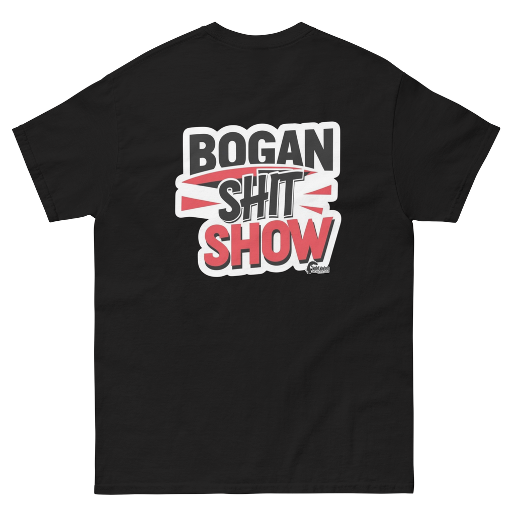 Bogan Shit Show Adult Tee