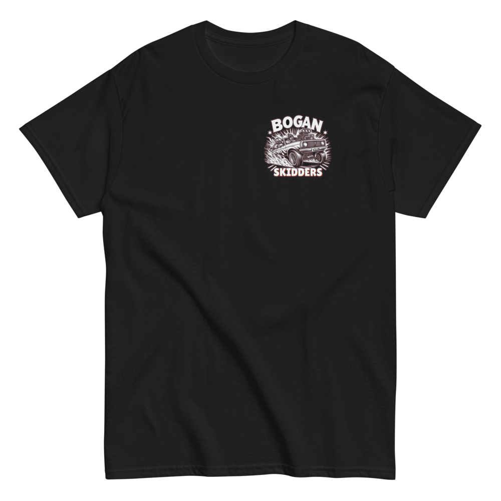 Bogan Skidders Beanie Bandit Adult Tee  (optional Long Sleeve)