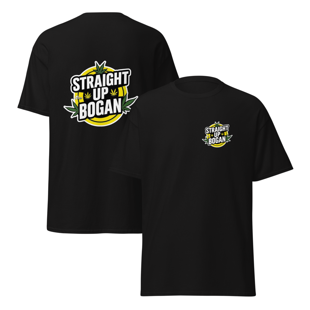 Straight Up Bogan Tee (adults ONLY & optional Long Sleeve Tee)