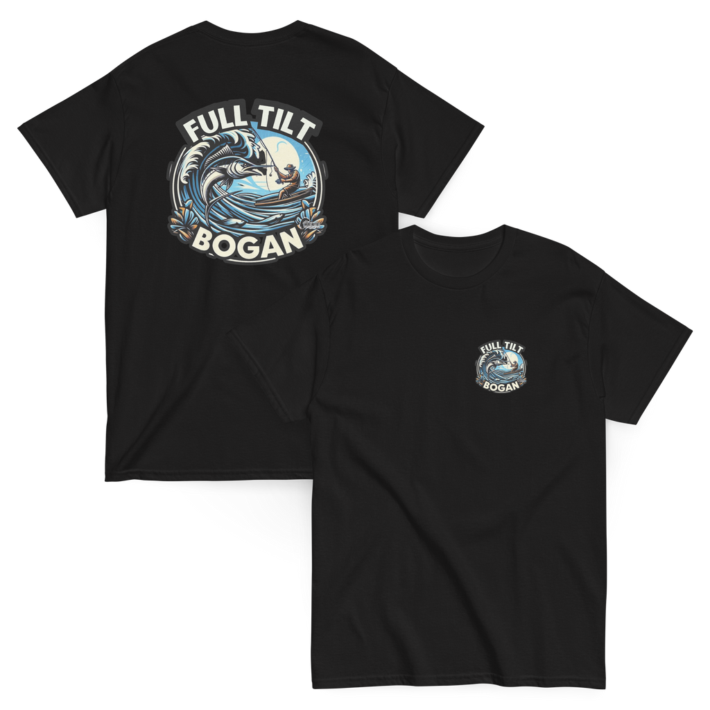 Full Tilt Bogan Fishing Range - Adult Tee