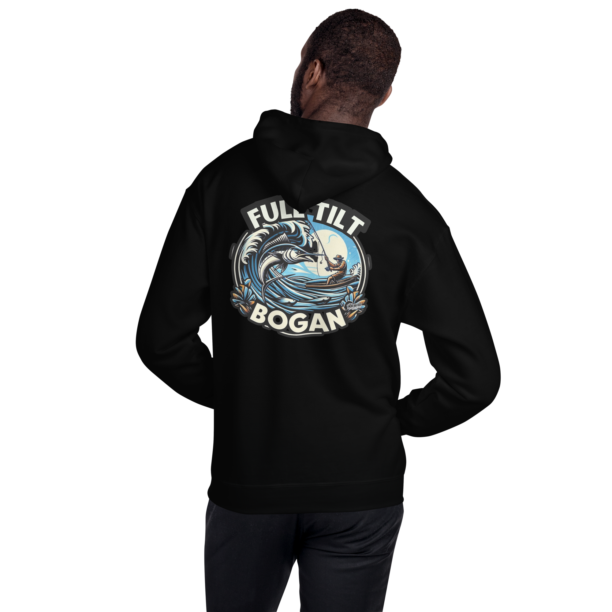 Full Tilt Bogan Fishing Range - Adult Hoodie