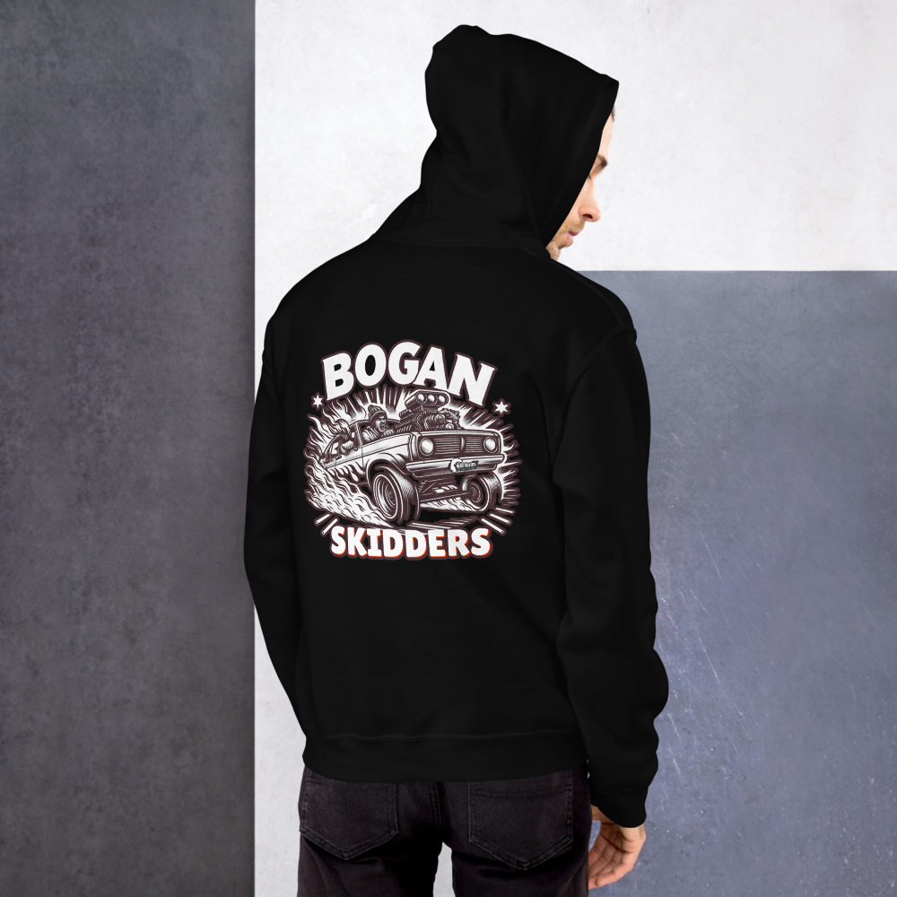 Bogan Skidders Beanie Bandit Adult Hoodie