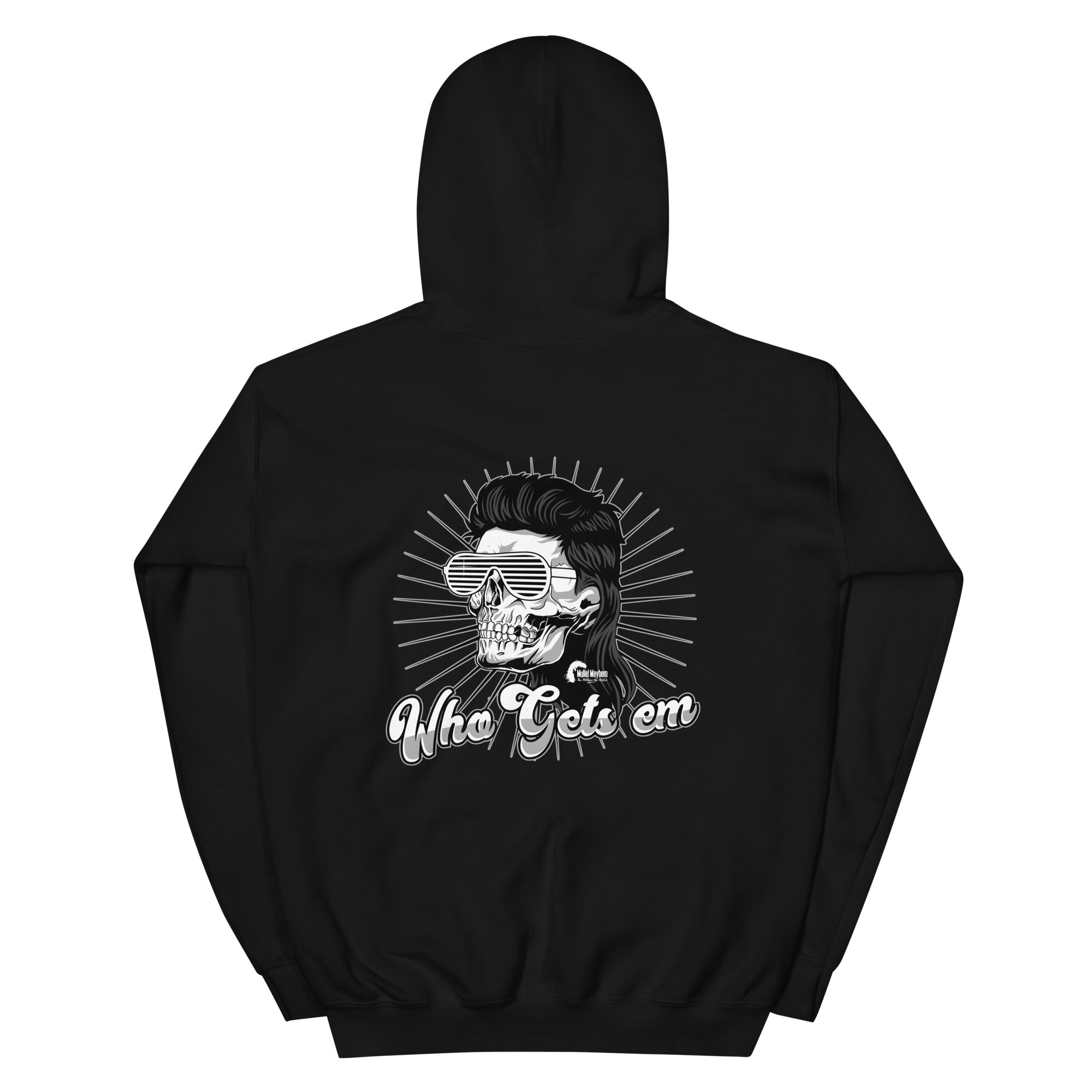 Who Gets em' - Skull Edition Adult Hoodie