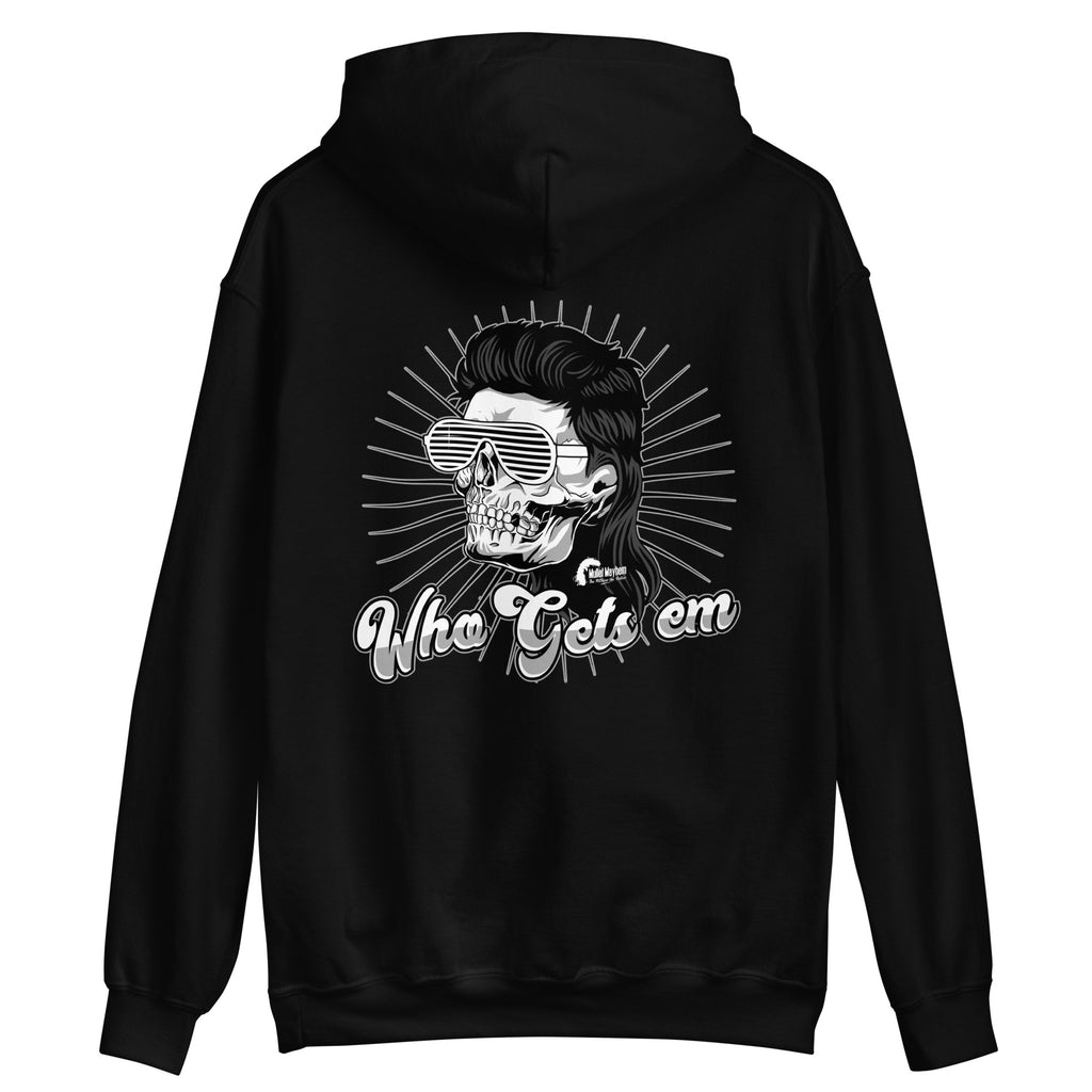 Who Gets em' - Skull Edition Adult Hoodie