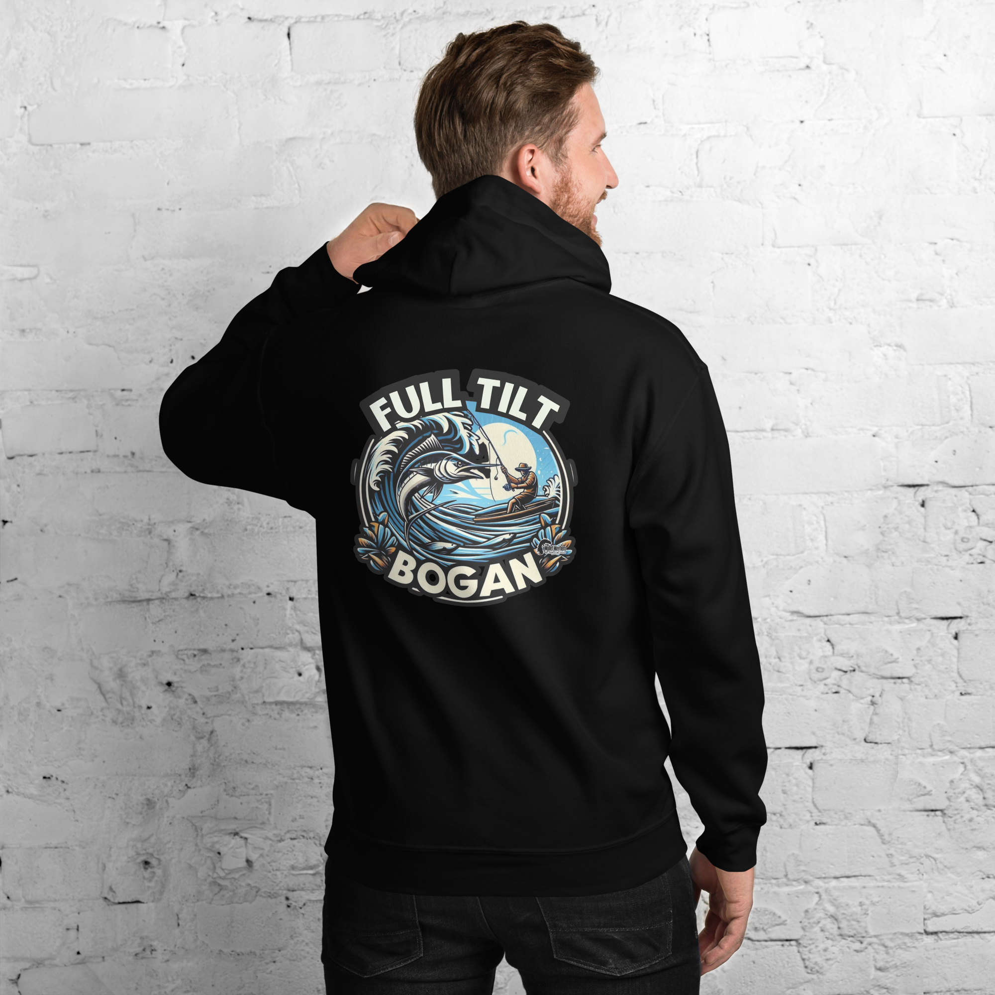 Full Tilt Bogan Fishing Range - Adult Hoodie