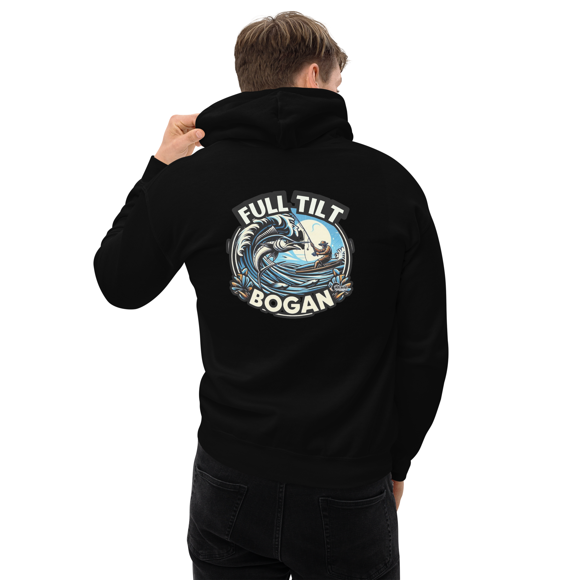 Full Tilt Bogan Fishing Range - Adult Hoodie