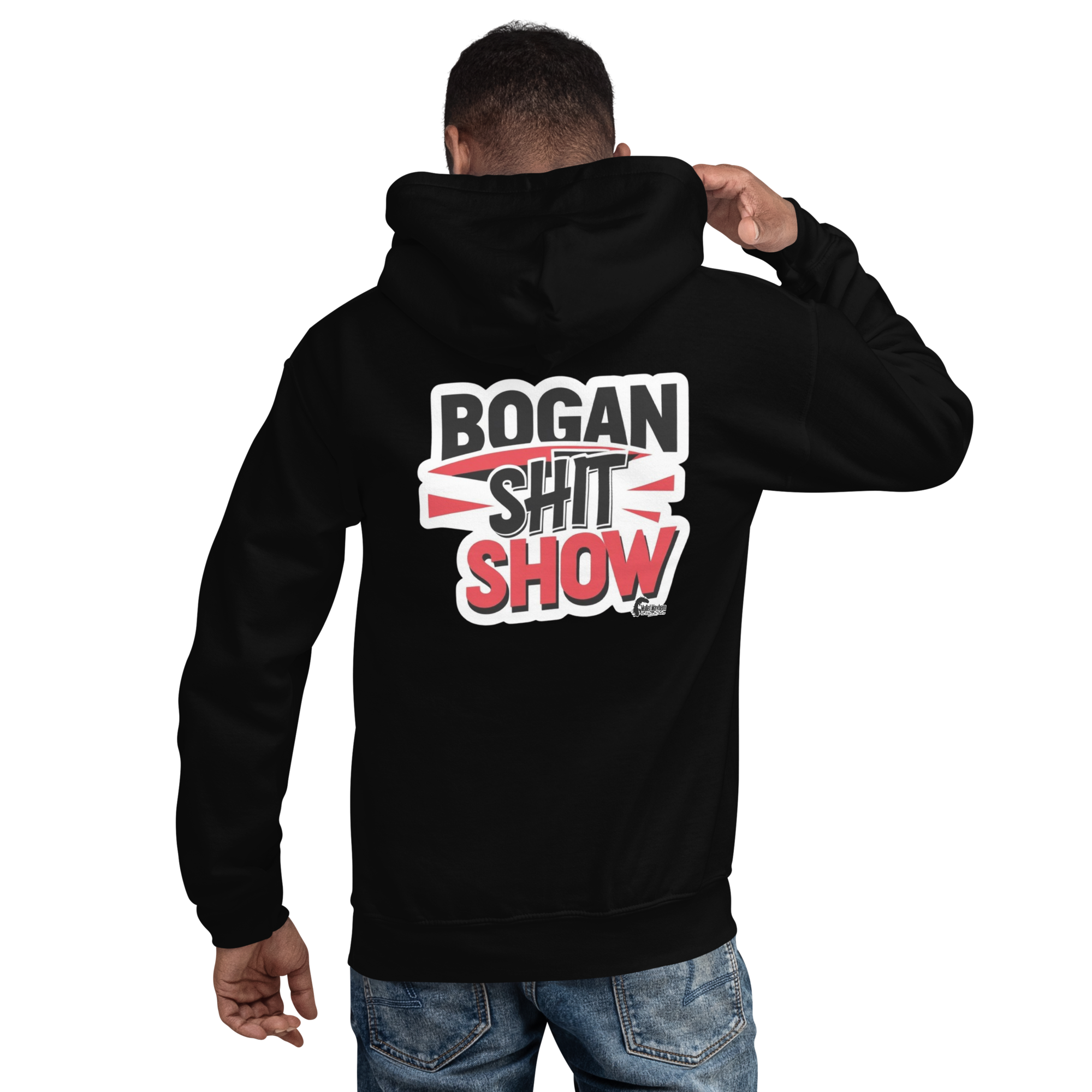 Bogan Shit Show Adult Hoodie