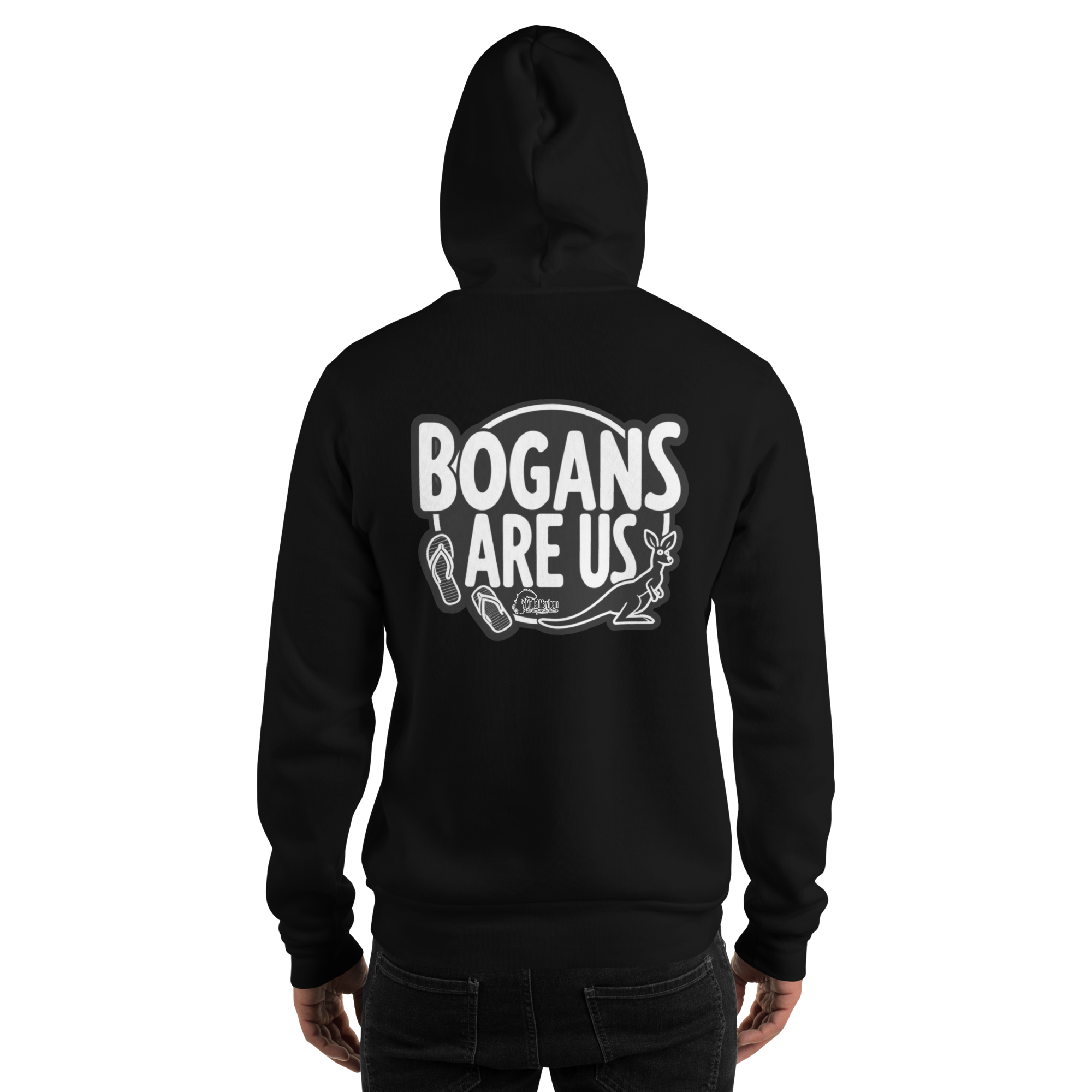 Bogan's are us Adult Hoodie