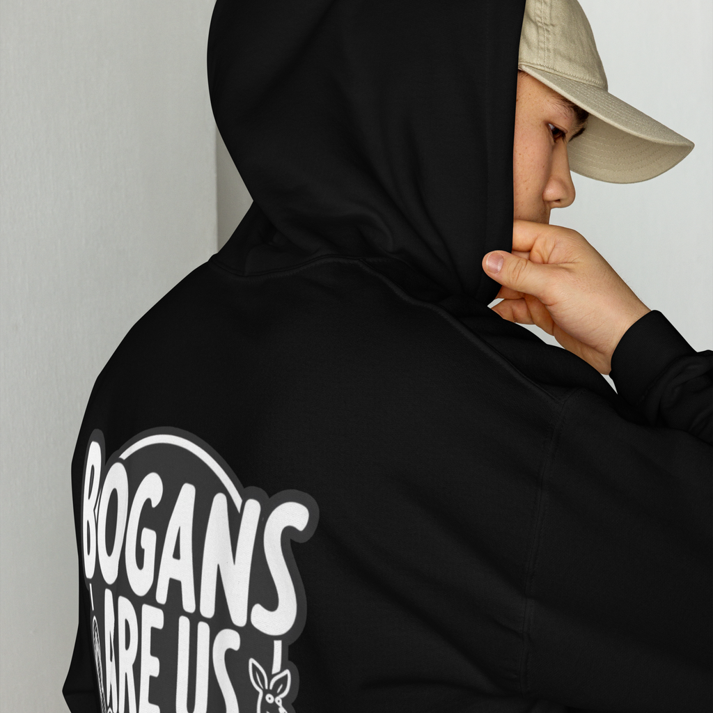 Bogan's are us Adult Hoodie