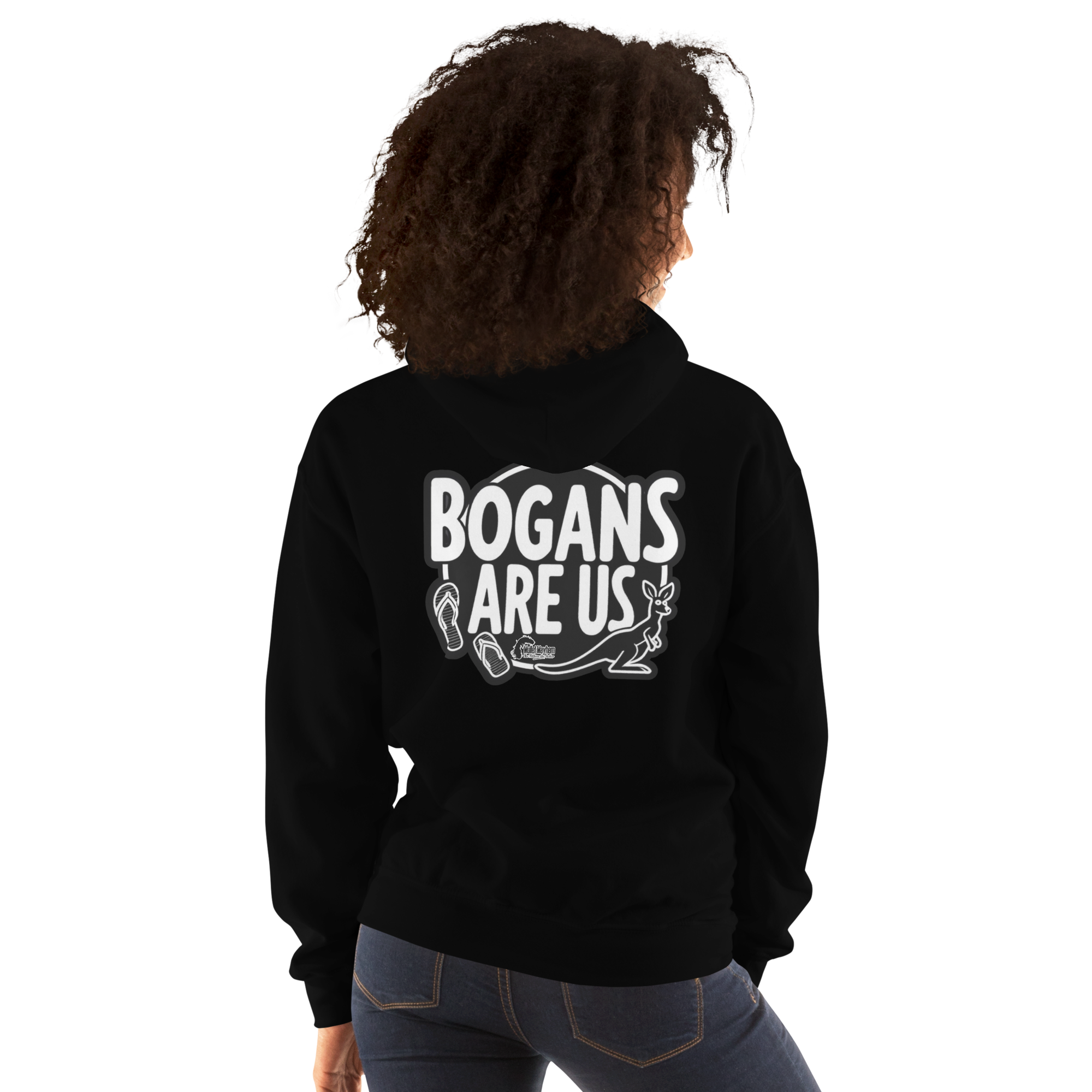 Bogan's are us Adult Hoodie