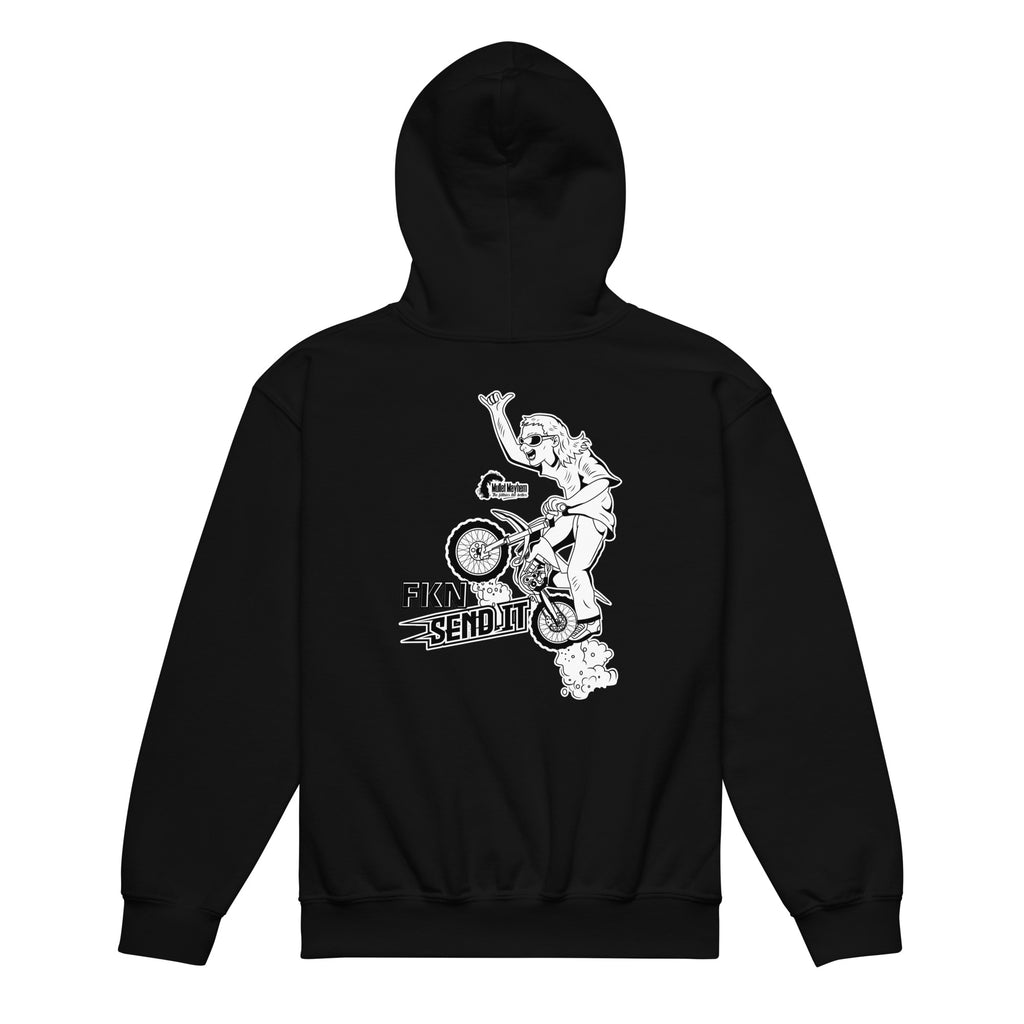 FKN Send It- MM Bike Edition — Dirt, Grit &amp; Glory Adult Hoodie