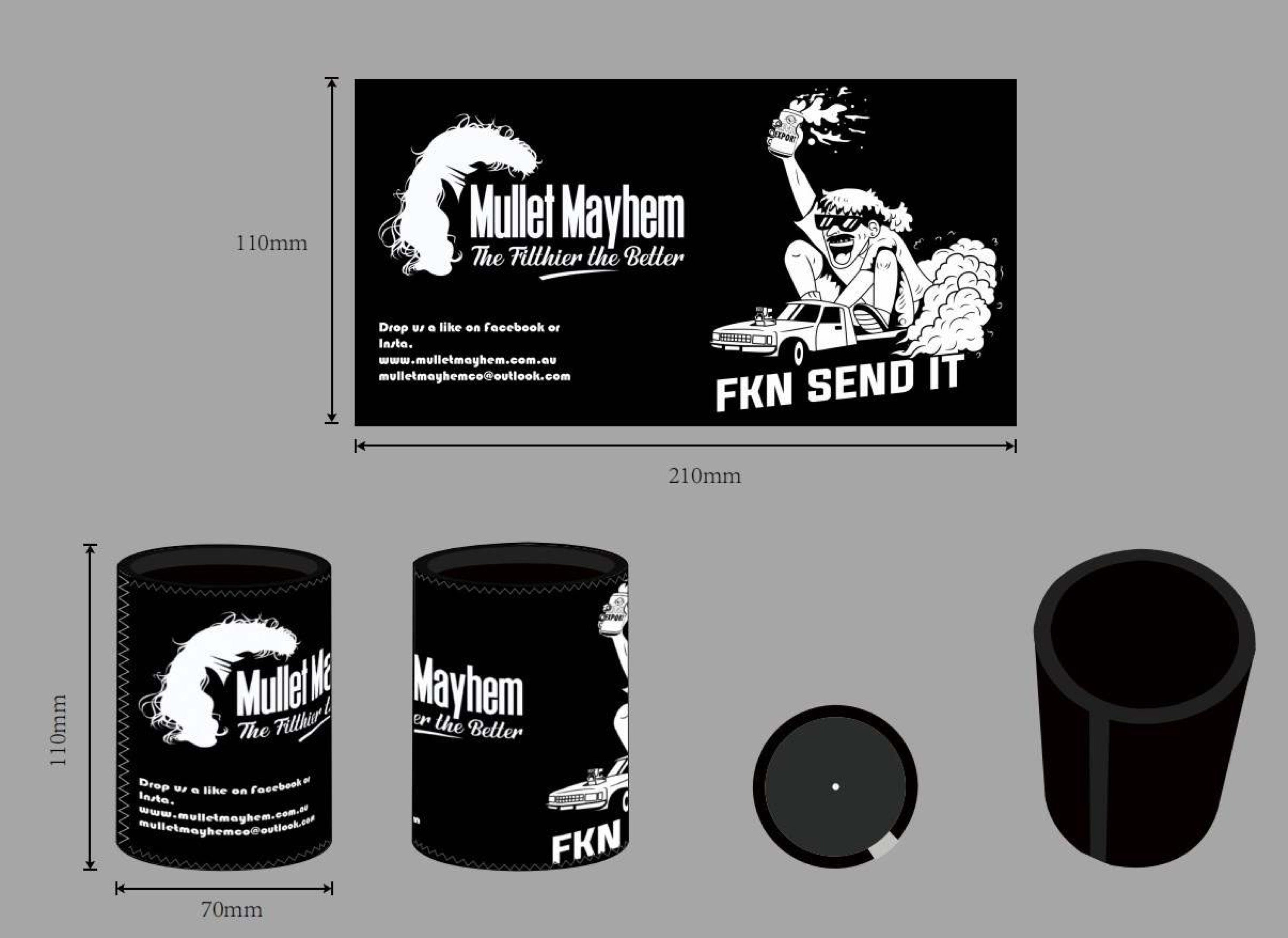 FKN Send it MM Stubby Holder