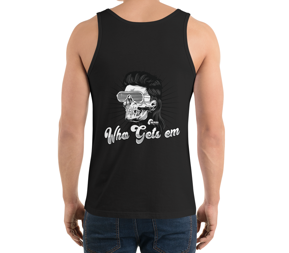 "Who Gets Em" Skull (singlet)