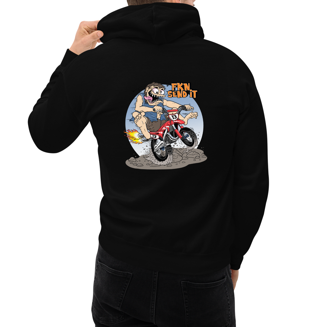 FKN SEND IT - Dirt Bike (Hoodie)