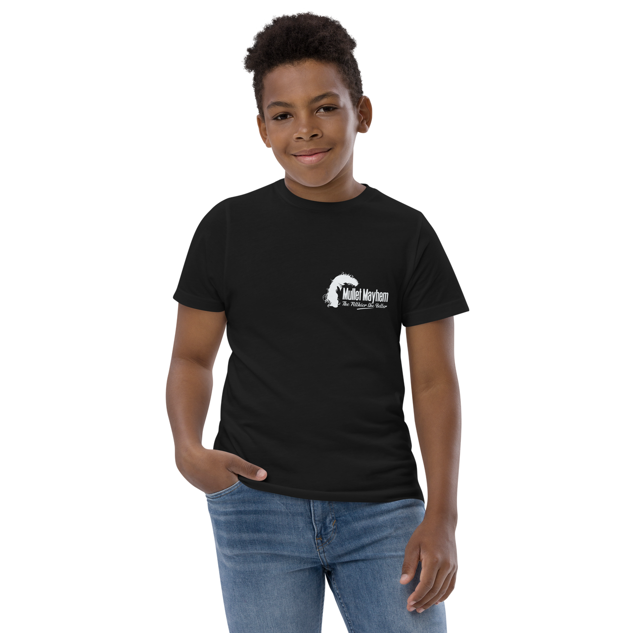 Kids Black send it (t-shirt)